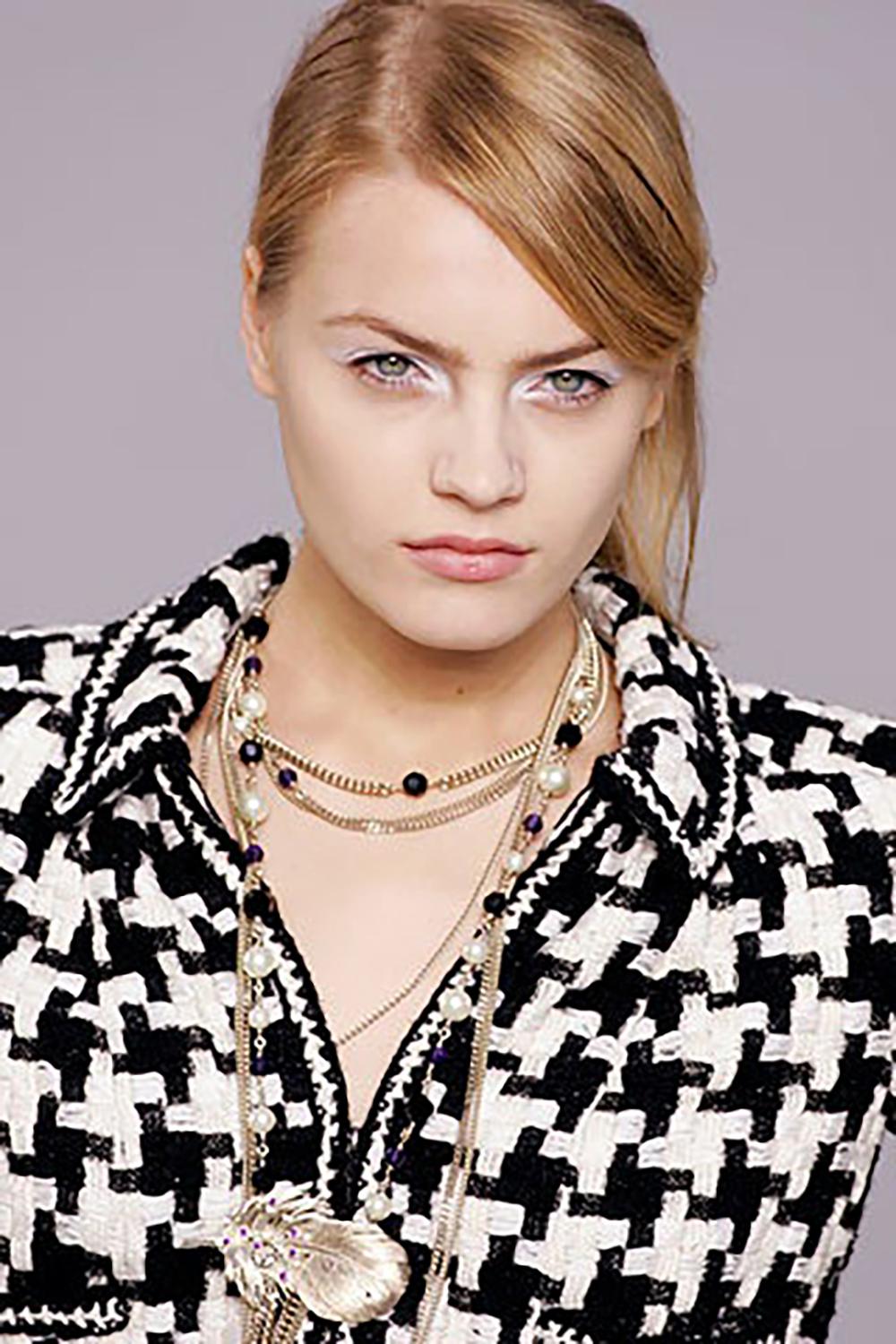 Black Chanel Rarest CC Logo Band Ribbon Tweed Jacket