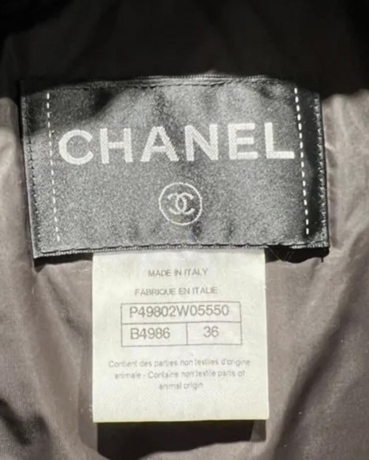 Chanel Rarest Paris / Dallas CC Logo Puffer Vest 6