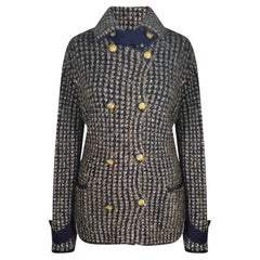 Chanel Rarest Sequinned Shimmering Cashmere Coat