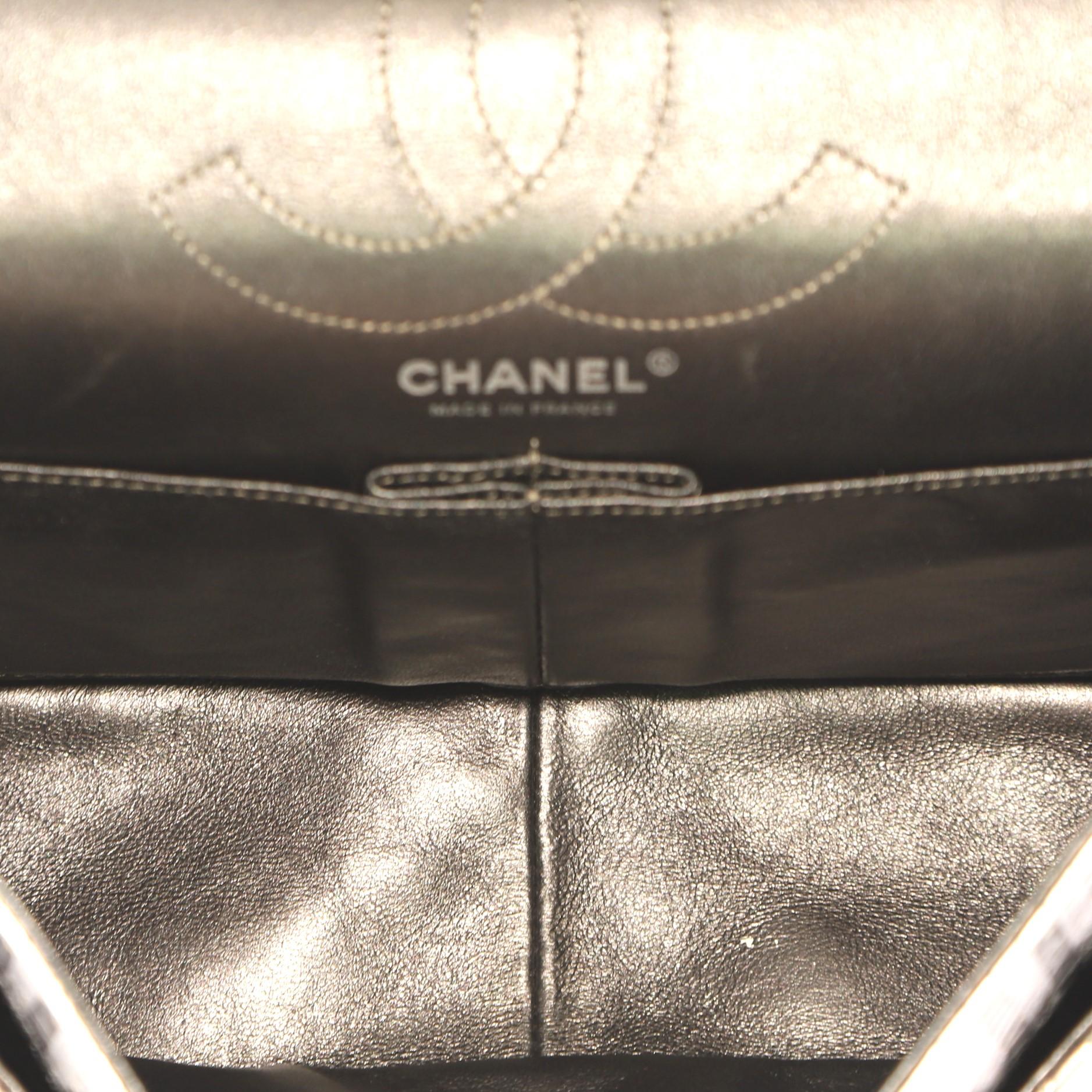 Chanel Rayures Reissue 2.55 Handbag Quilted Calfskin 225 5