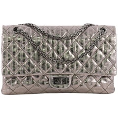 Chanel Rayures Reissue 2.55 Handbag Quilted Calfskin 225