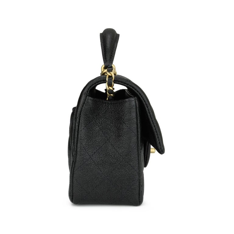Chanel Caviar Black 22k Handle Bag – STYLISHTOP