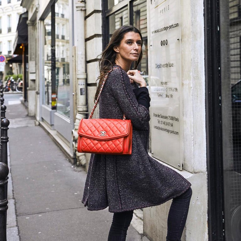 CHANEL Red Bag For Sale at 1stDibs