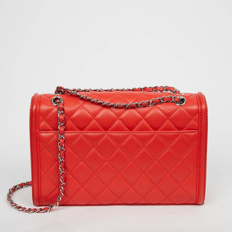 CHANEL Red Bag For Sale at 1stDibs