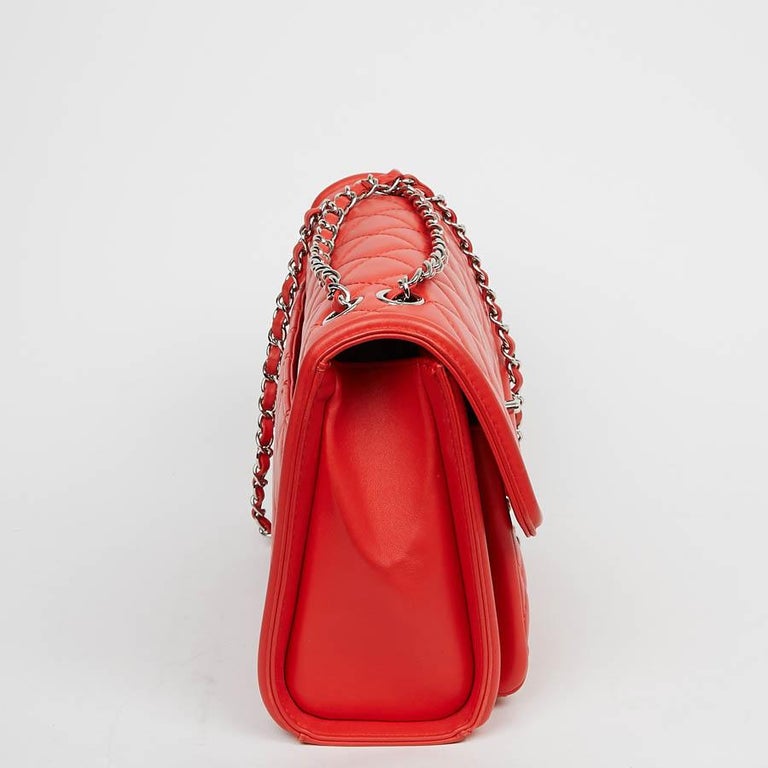 CHANEL Red Bag For Sale at 1stDibs