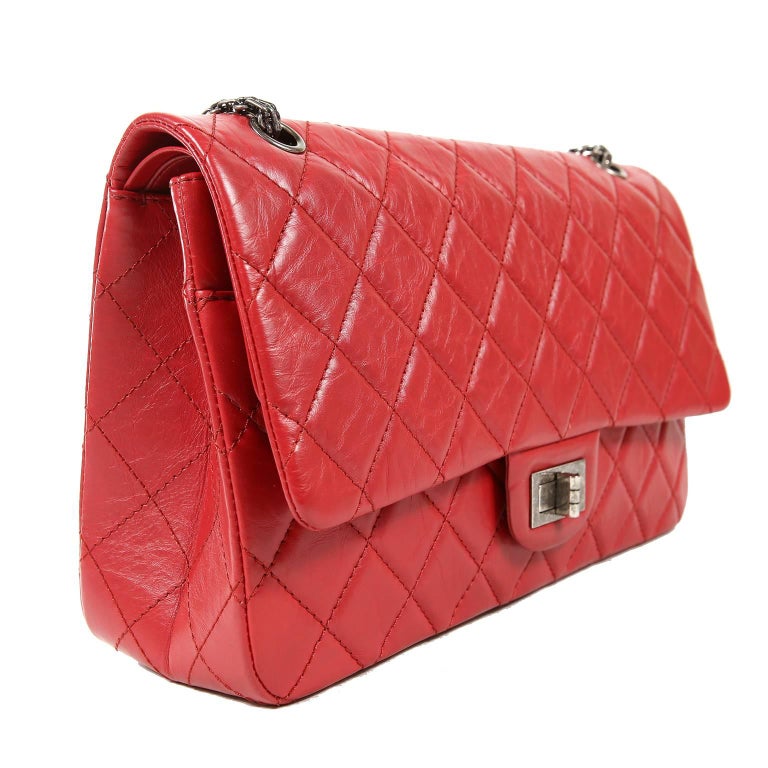 Chanel 2025 Bag 45cm Red Calfskin 318235