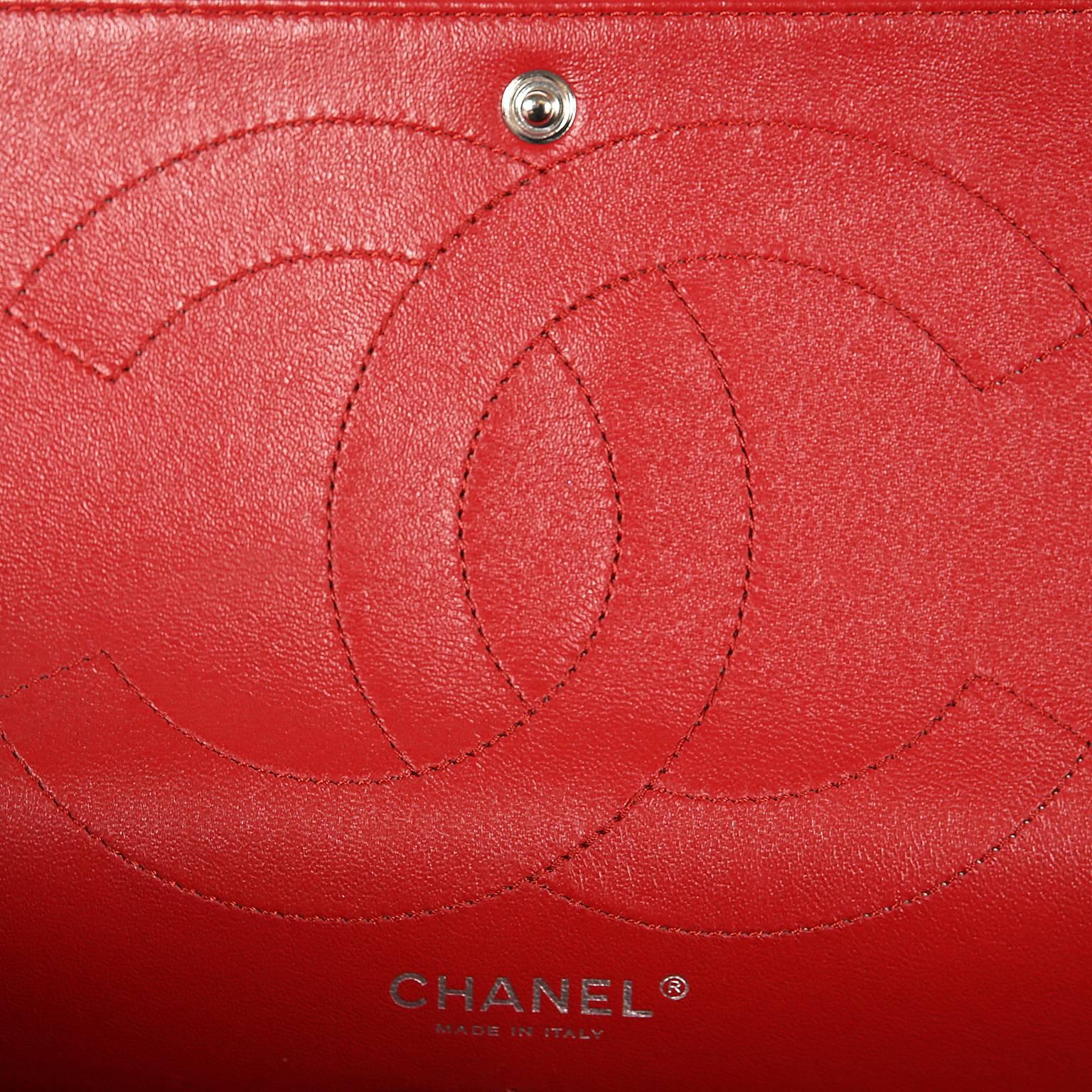 Chanel Red Calfskin 2.55 Reissue Flap Bag- 227 size 2