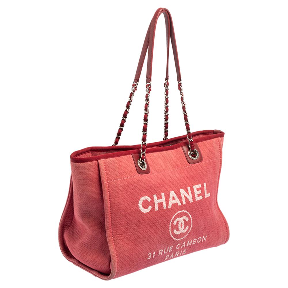 chanel deauville red
