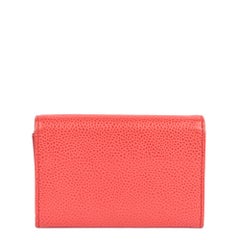 Chanel Red Caviar Leather Timeless Coin Purse