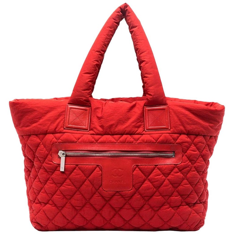 Chanel Red Cocoon Bag at 1stDibs