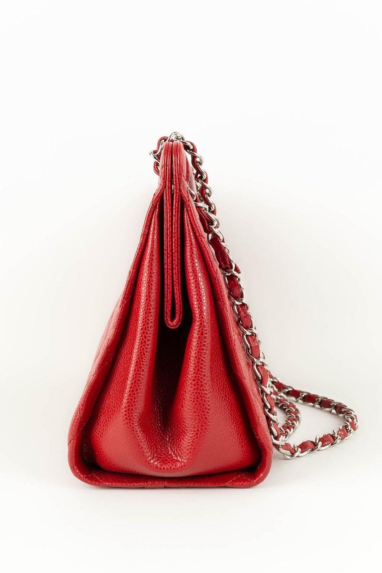 Chanel Vintage Silk Kelly Top Handle Bag For Sale at 1stDibs