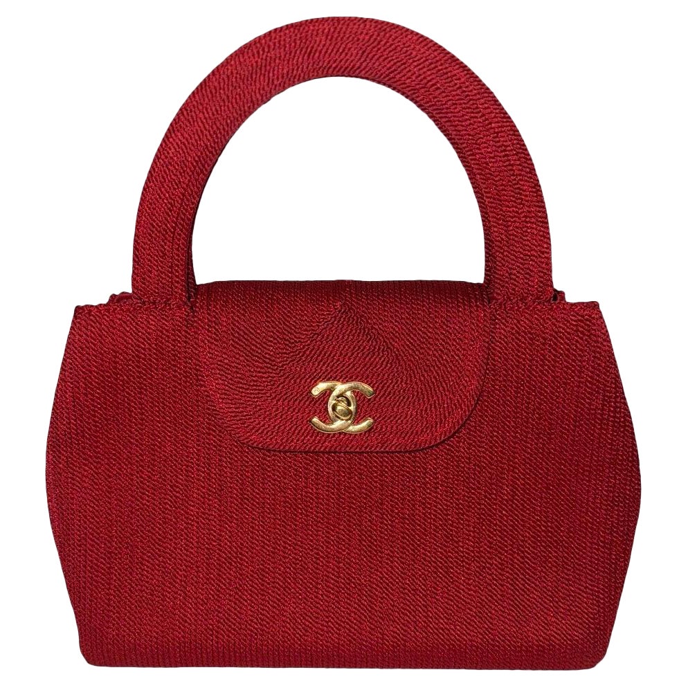 Borsa Chanel red kelly in vendita