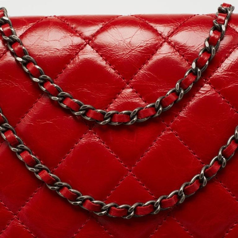 Chanel Red Chain Around Bag at 1stDibs  chanel chain around bag, chanel  red chain bag