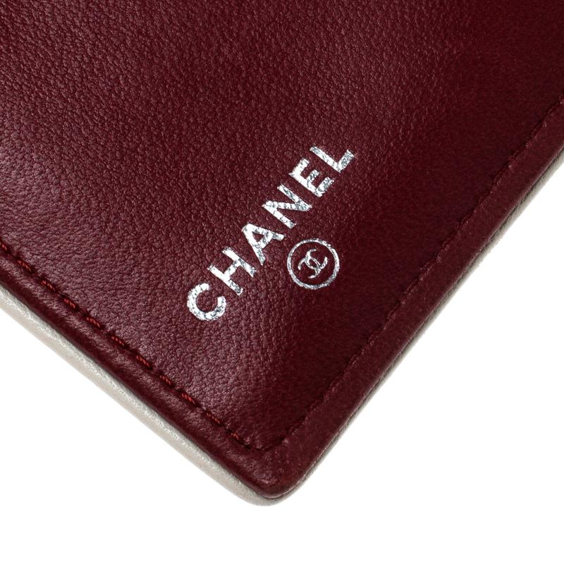 Chanel Red Leather Reissue Continental Wallet 1