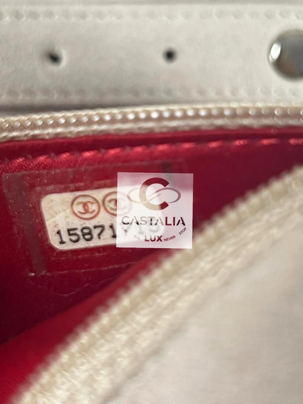 Chanel Red Quilted Camellia Wallet Clutch 6