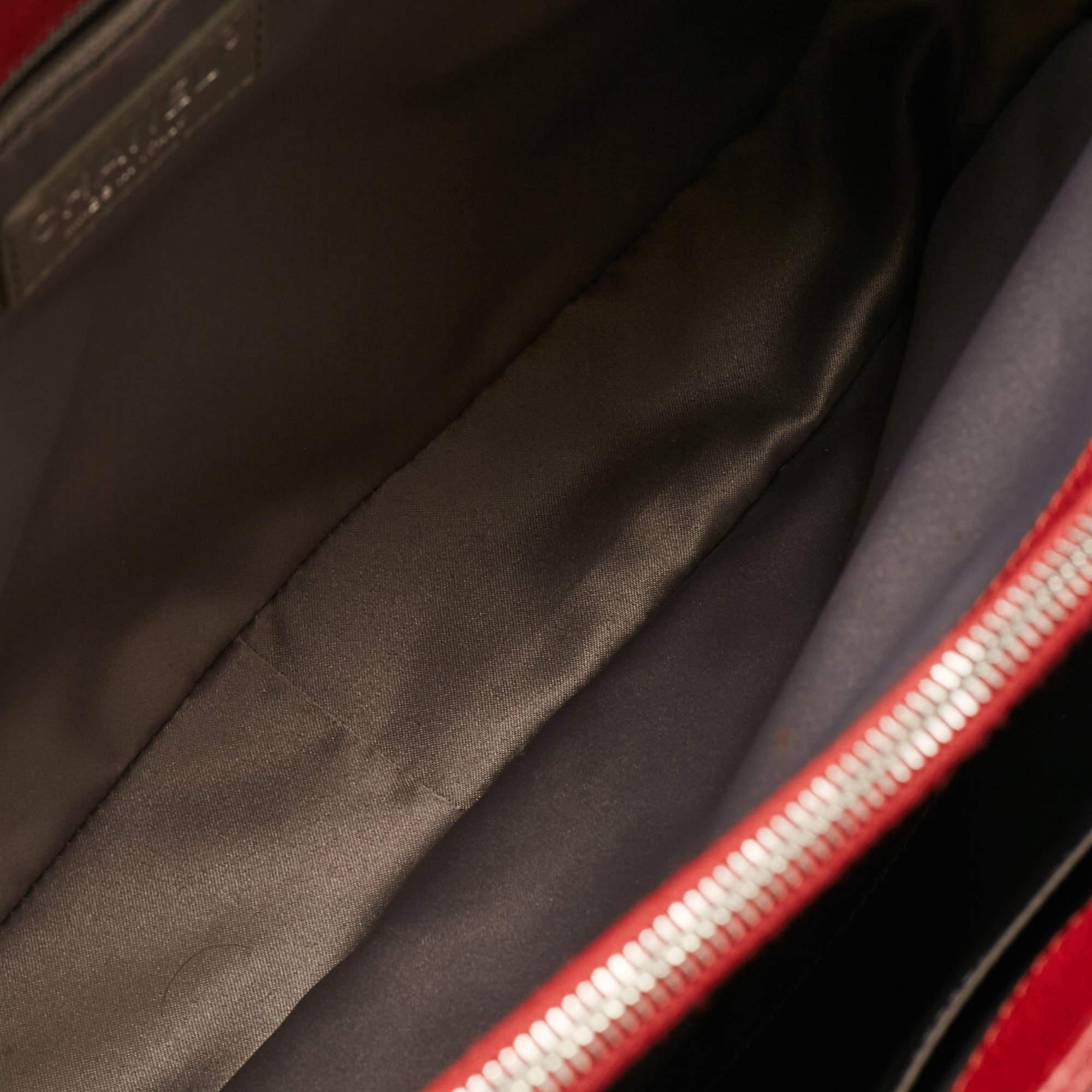 Chanel Red Quilted Caviar Leather Grand Shopper Tote 3