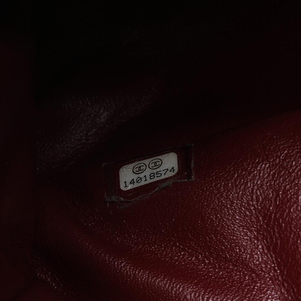 Chanel Red Quilted Caviar Leather Jumbo Reissue 2.55 Classic 227 Flap Bag 2