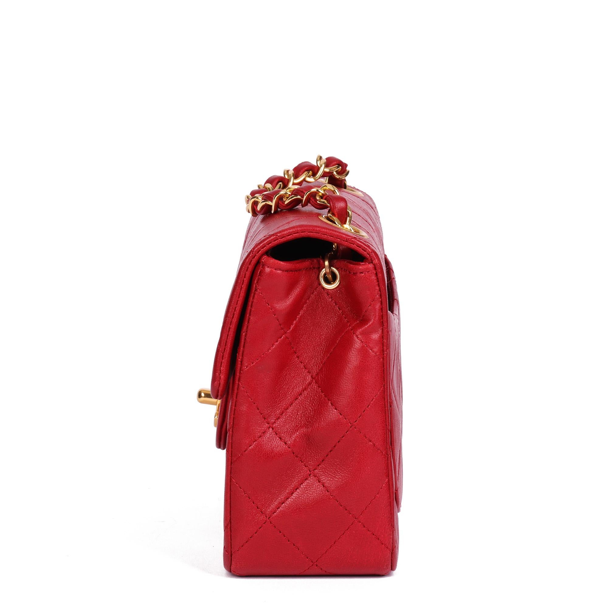 vintage red chanel bag