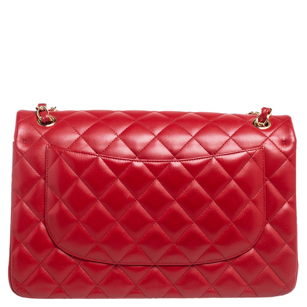 We're bringing Chanel's iconic Classic Flap bag to your closet with this creation. Beautifully crafted from leather and covered in the diamond quilt, it bears the signature label within the leather interior and the iconic CC turn-lock on the flap.