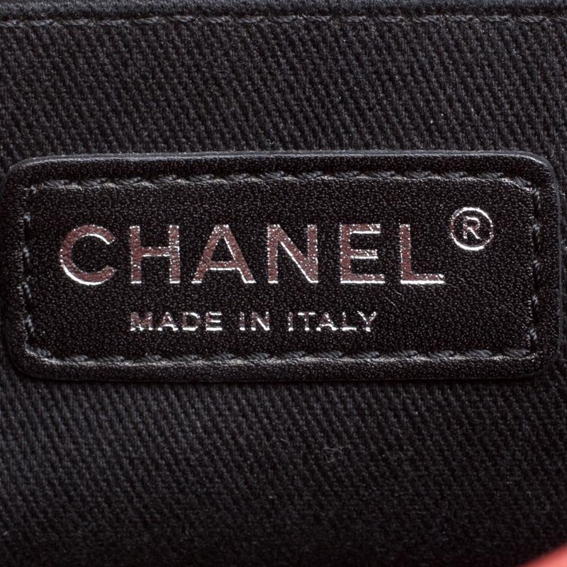 Chanel Red Quilted Leather Jumbo Takeaway Flap Bag 4