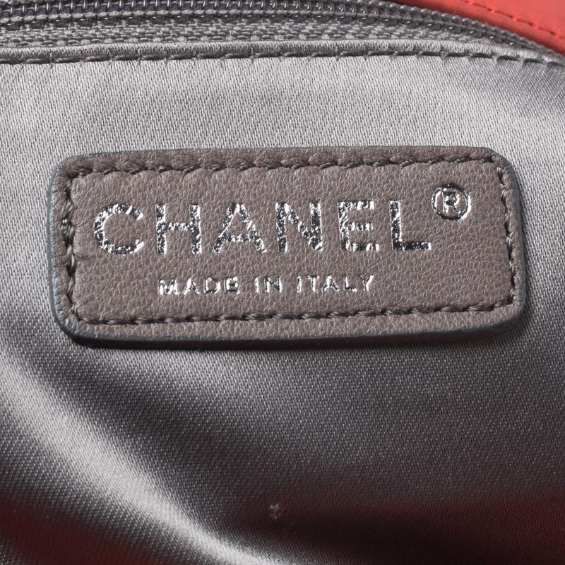 Chanel Red Quilted Leather Walk of Fame Flap Bag 1