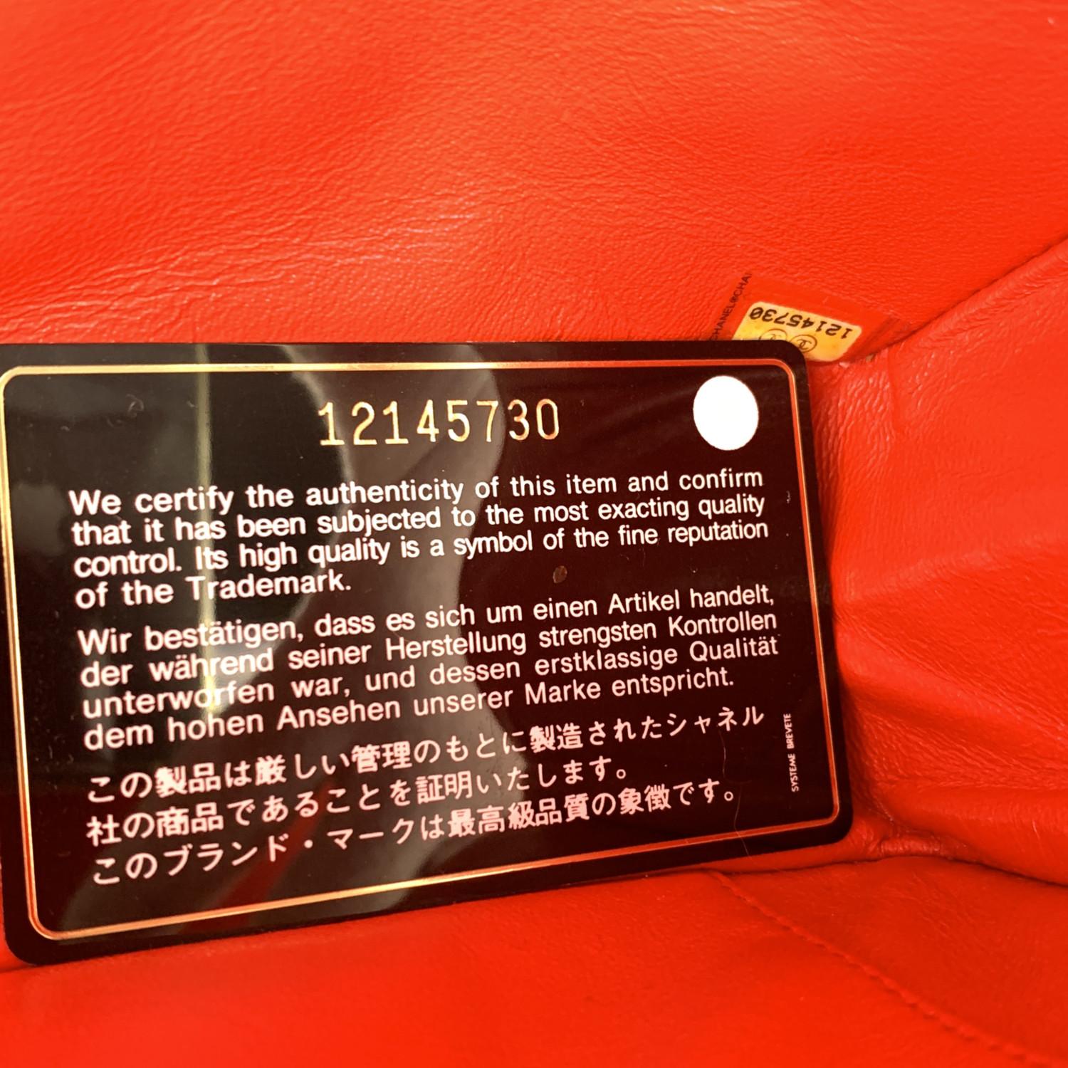 Chanel Red Quilted Patent Leather 2.55 Reissue Accordion Flap Bag 4