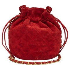 Chanel Drawstring Bag - 110 For Sale on 1stDibs  chanel drawstring backpack,  chanel string, chanel black drawstring bag