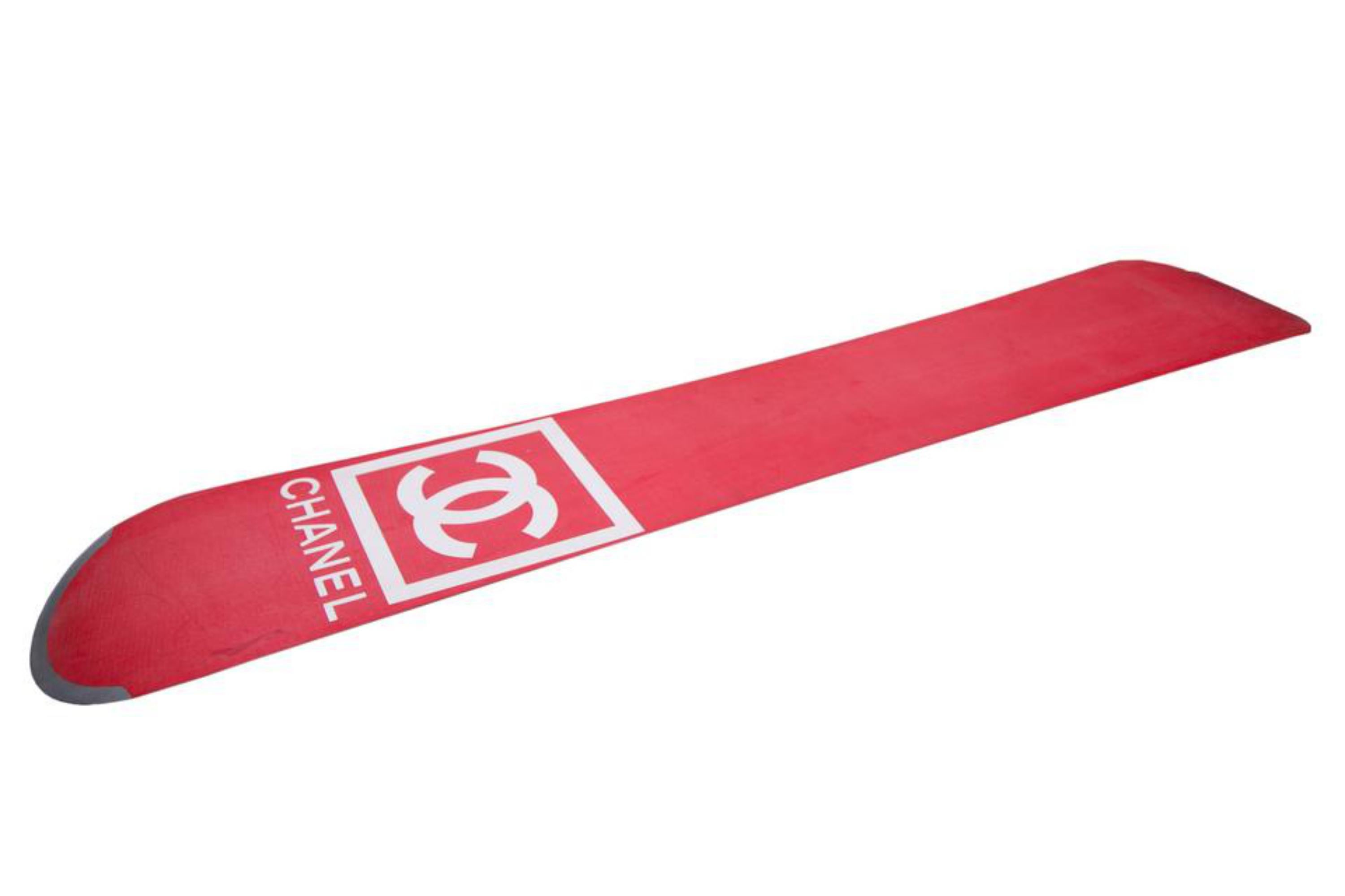 Chanel Red Sports Cc Snowboard 9cr0628 Tech Accessory For Sale 2