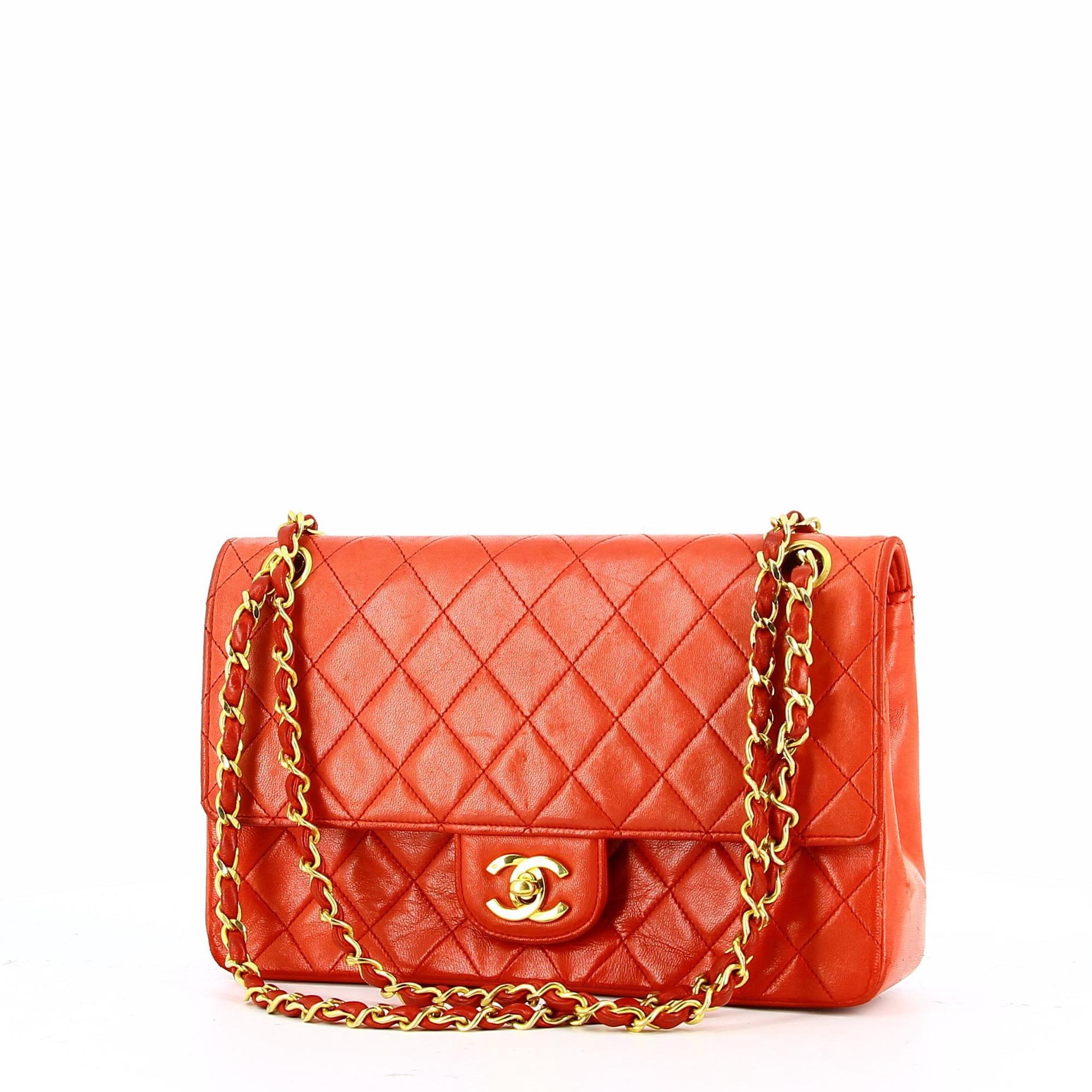 Chanel Red Timeless Bag 2