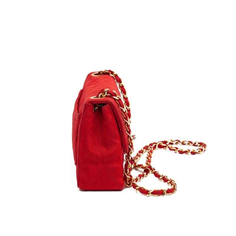 CHANEL Red Timeless Mini Bag 1