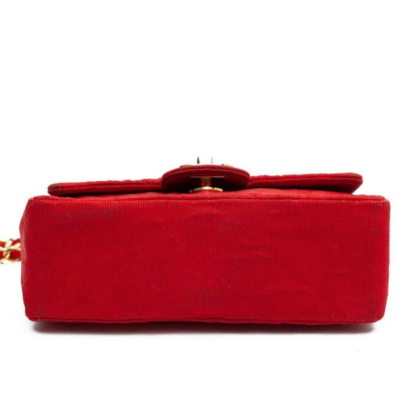 CHANEL Red Timeless Mini Bag 3