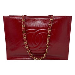 Chanel Red Tote