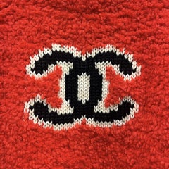 Chanel Roter Winterpullover 2019 Kollektion