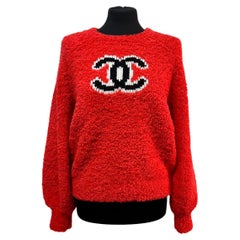 Chanel Red Winter Pullover 2019 Collection