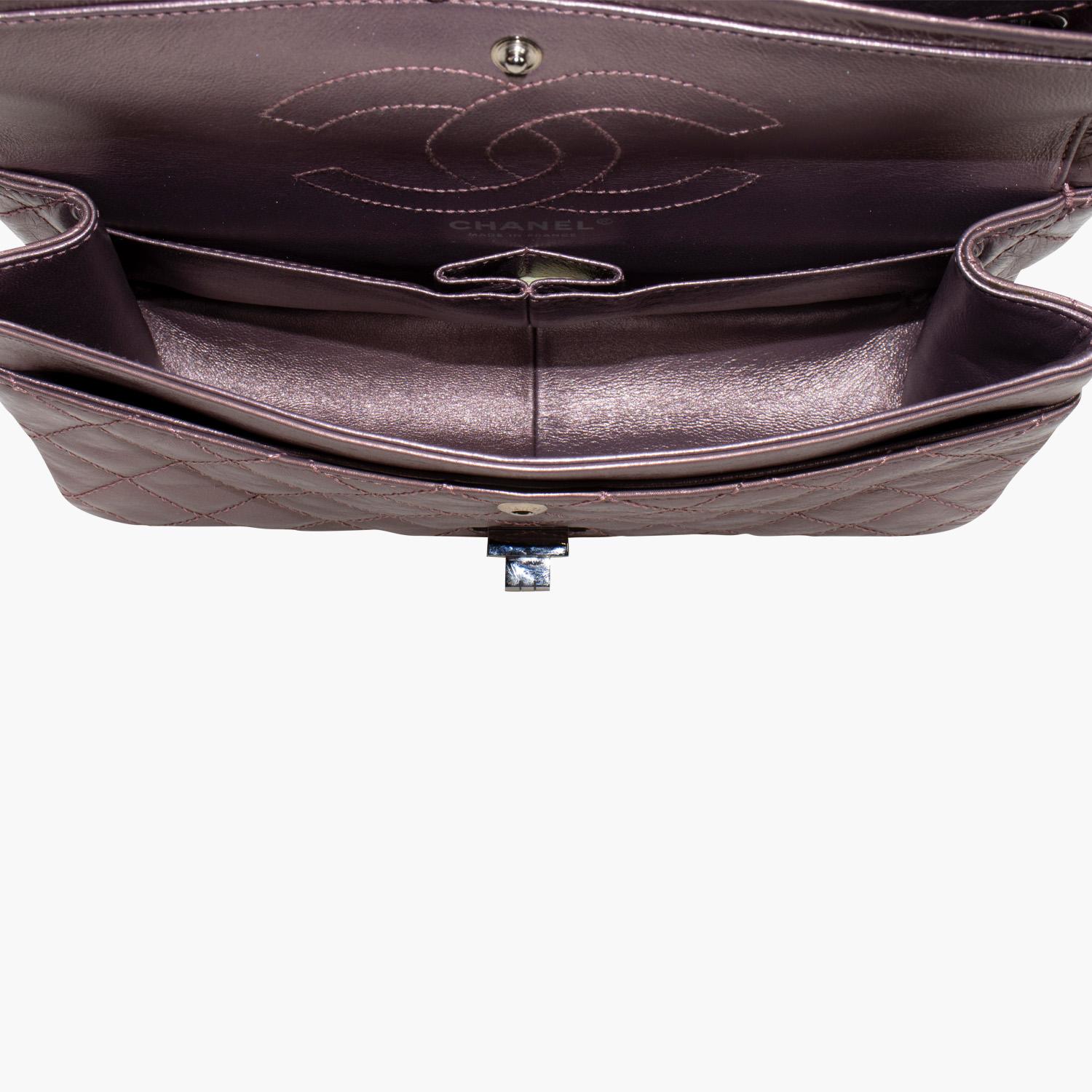Chanel Reissue 226 Metallic Double Flap Bag For Sale 2