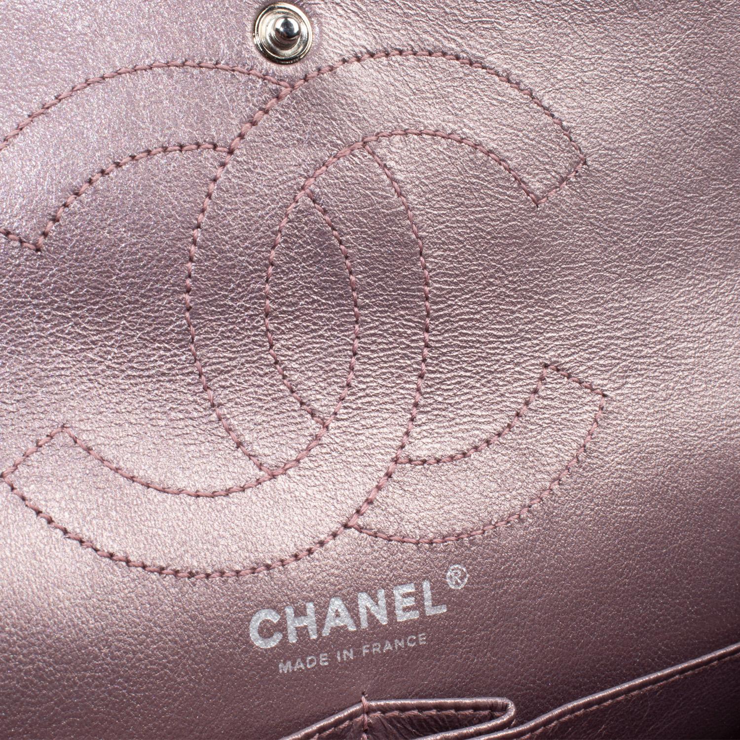 Chanel Reissue 226 Metallic Double Flap Bag For Sale 3