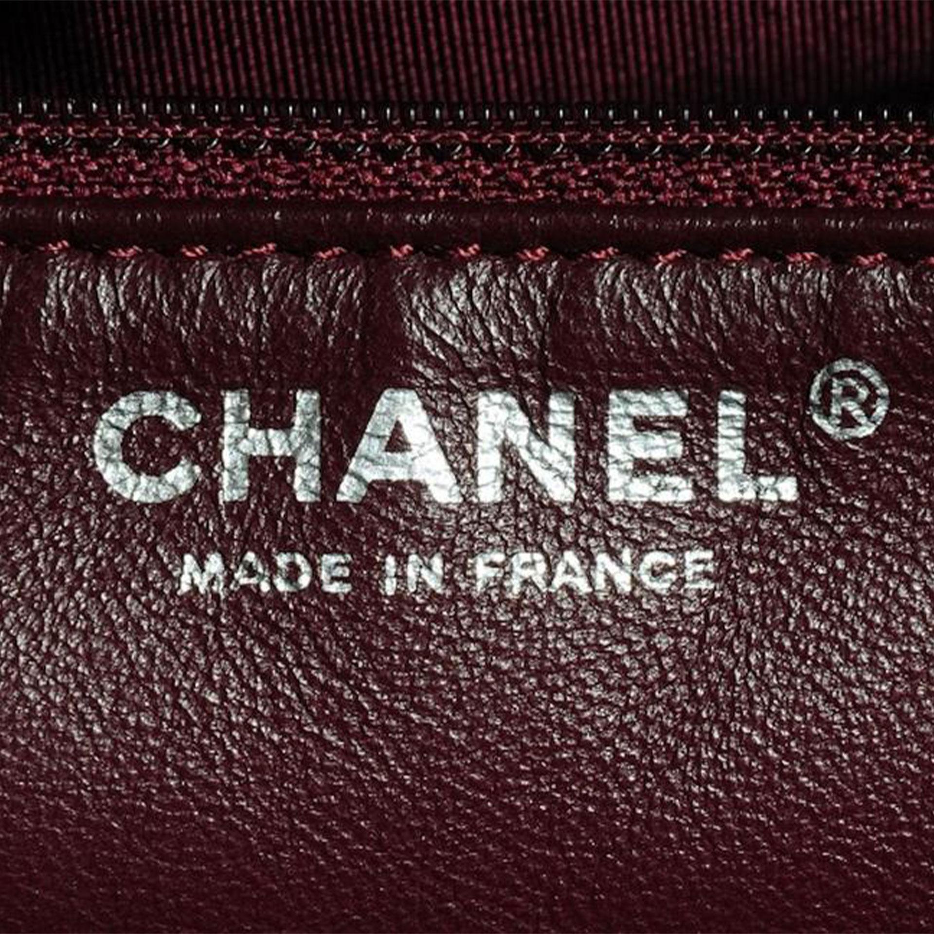 Chanel Reissue 2.55 Computer Laptop Arbeit Business Classic Tote Bag  (Schwarz) im Angebot