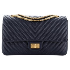 Chanel Reissue 2.55 Flap Bag Chevron Aged Calfskin 227