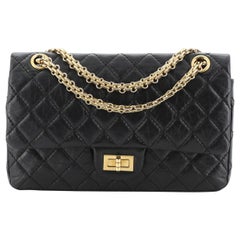 Chanel Reissue 2.55 Flap Bag Quilted Aged Calfskin 225