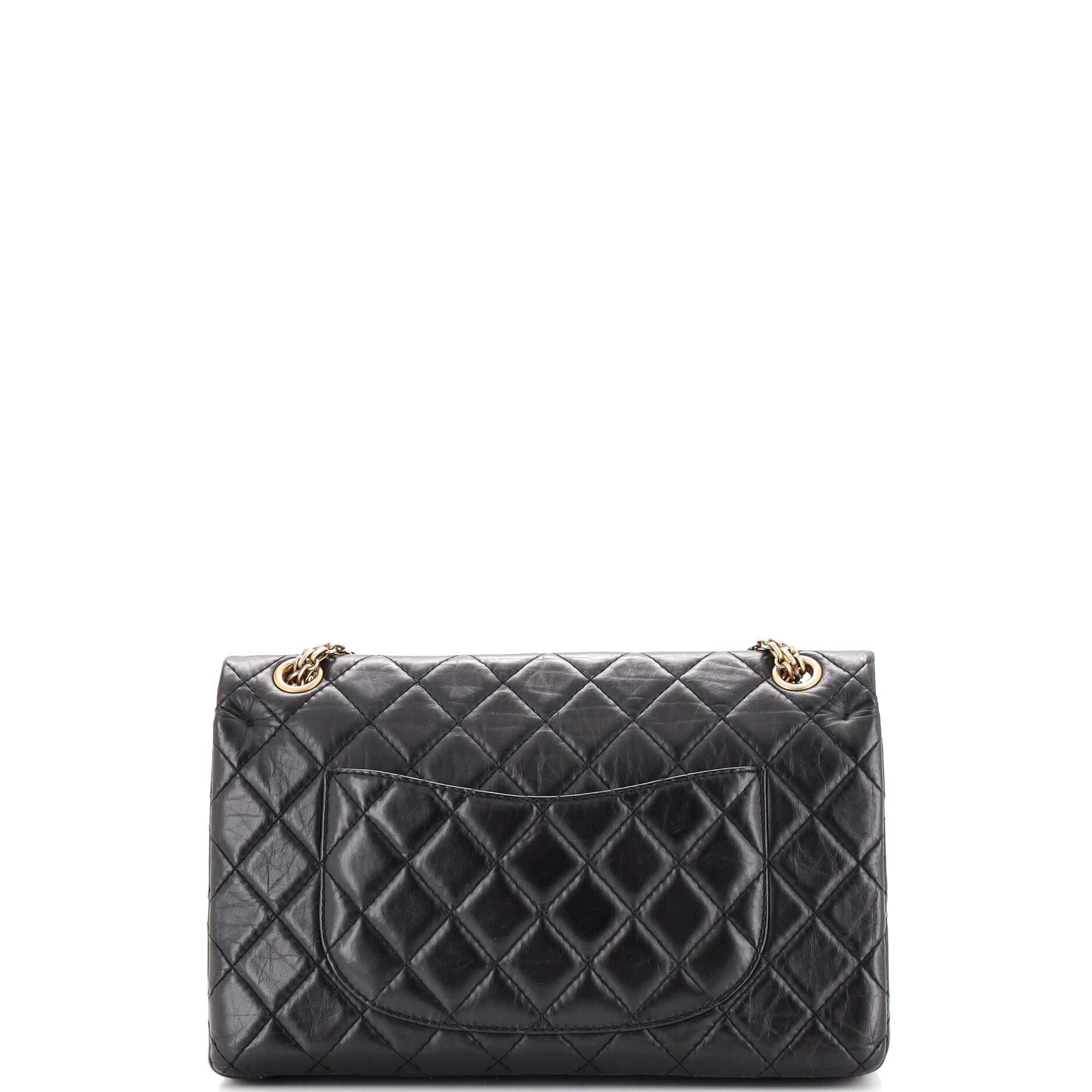 Women's Chanel Reissue 2.55 Flap Bag Quilted Aged Calfskin 226
