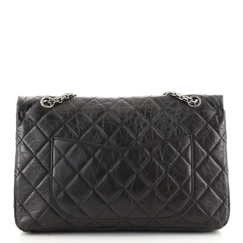 Chanel Reissue 2.55 Flap Bag Quilted Aged Calfskin 227 In Good Condition In NY, NY