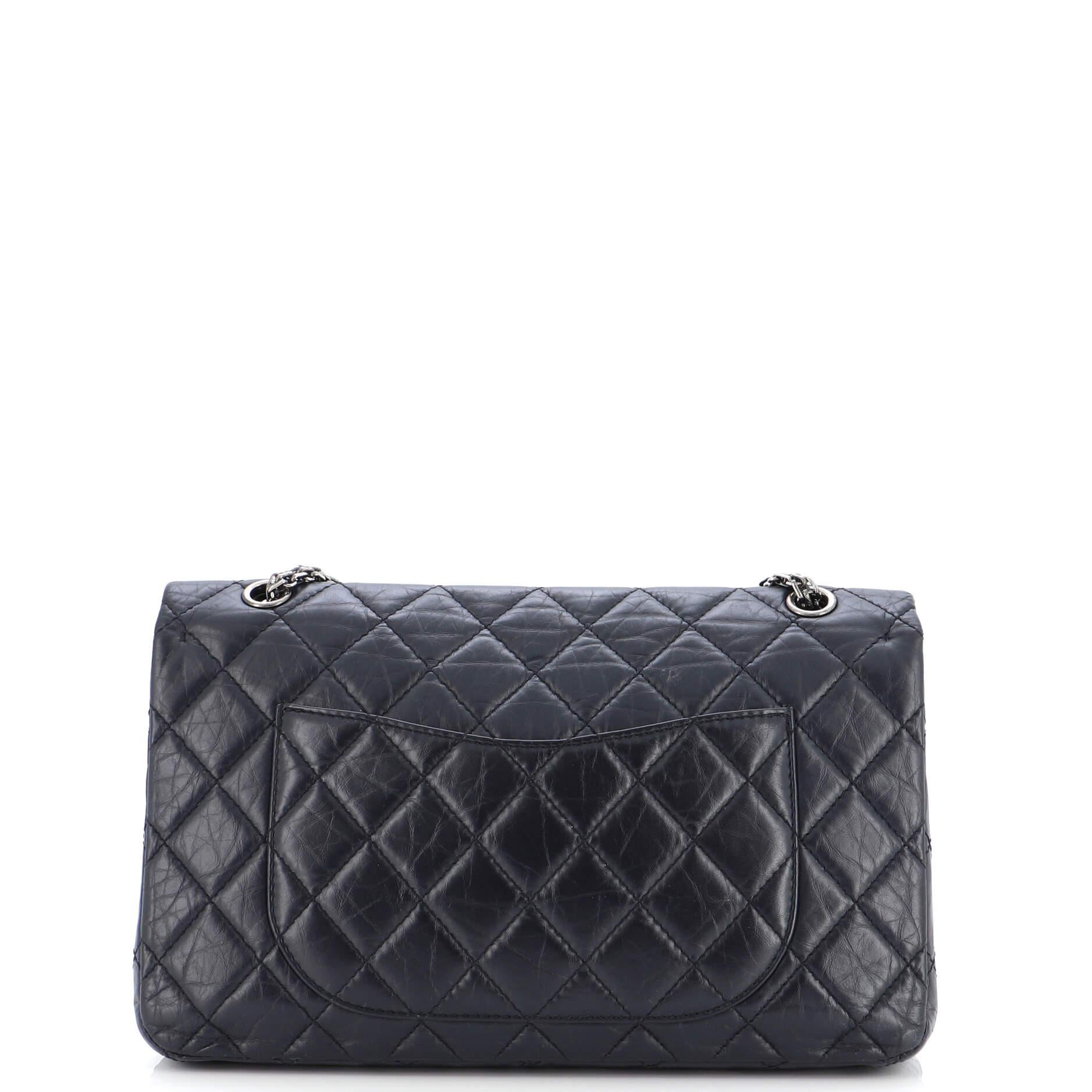 Women's Chanel Reissue 2.55 Flap Bag Quilted Aged Calfskin 227