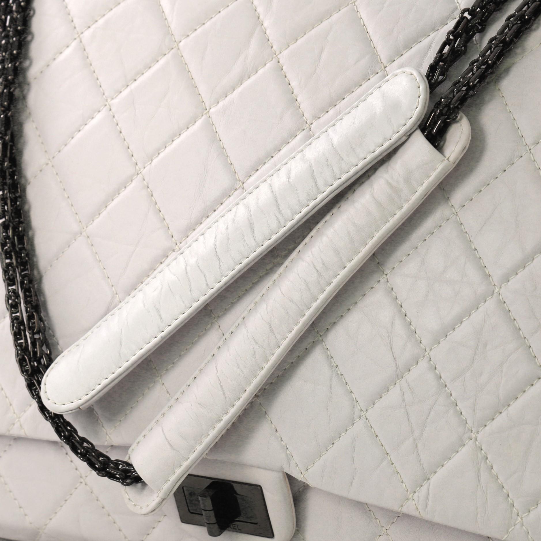 Chanel Reissue 2.55 Flap Bag Quilted Aged Calfskin XL 2