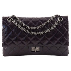 Chanel Reissue 2.55 Flap Bag Quilted Crinkled Patent 225