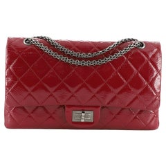  Chanel Reissue 2.55 Flap Bag Quilted Crinkled Patent 227