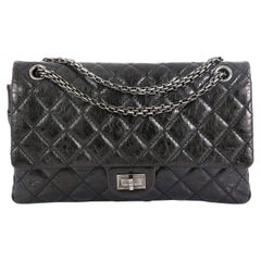 Chanel Reissue 2.55 Flap Bag Quilted Glazed Calfskin 22