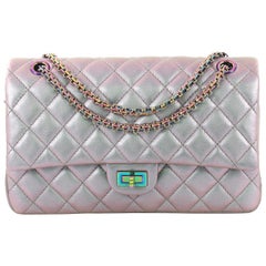 Chanel Reissue 2.55 Flap Bag Quilted Iridescent Lambskin 226