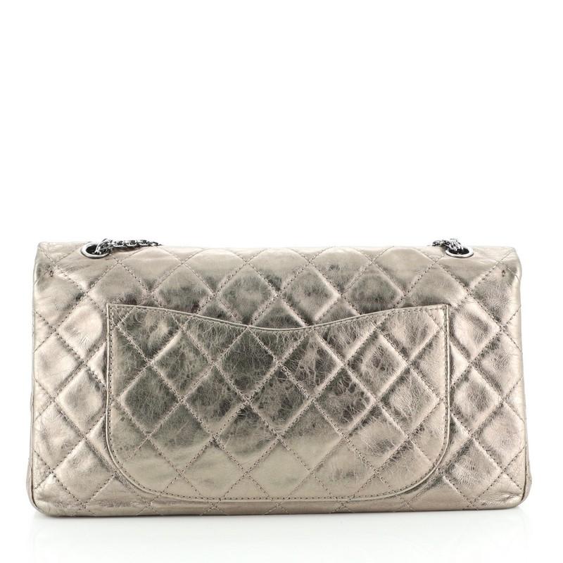 Chanel Reissue 2.55 Flap Bag Quilted Metallic Aged Calfskin 22 at ...