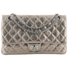 Chanel Reissue 2.55 Flap Bag Quilted Metallic Aged Calfskin 226