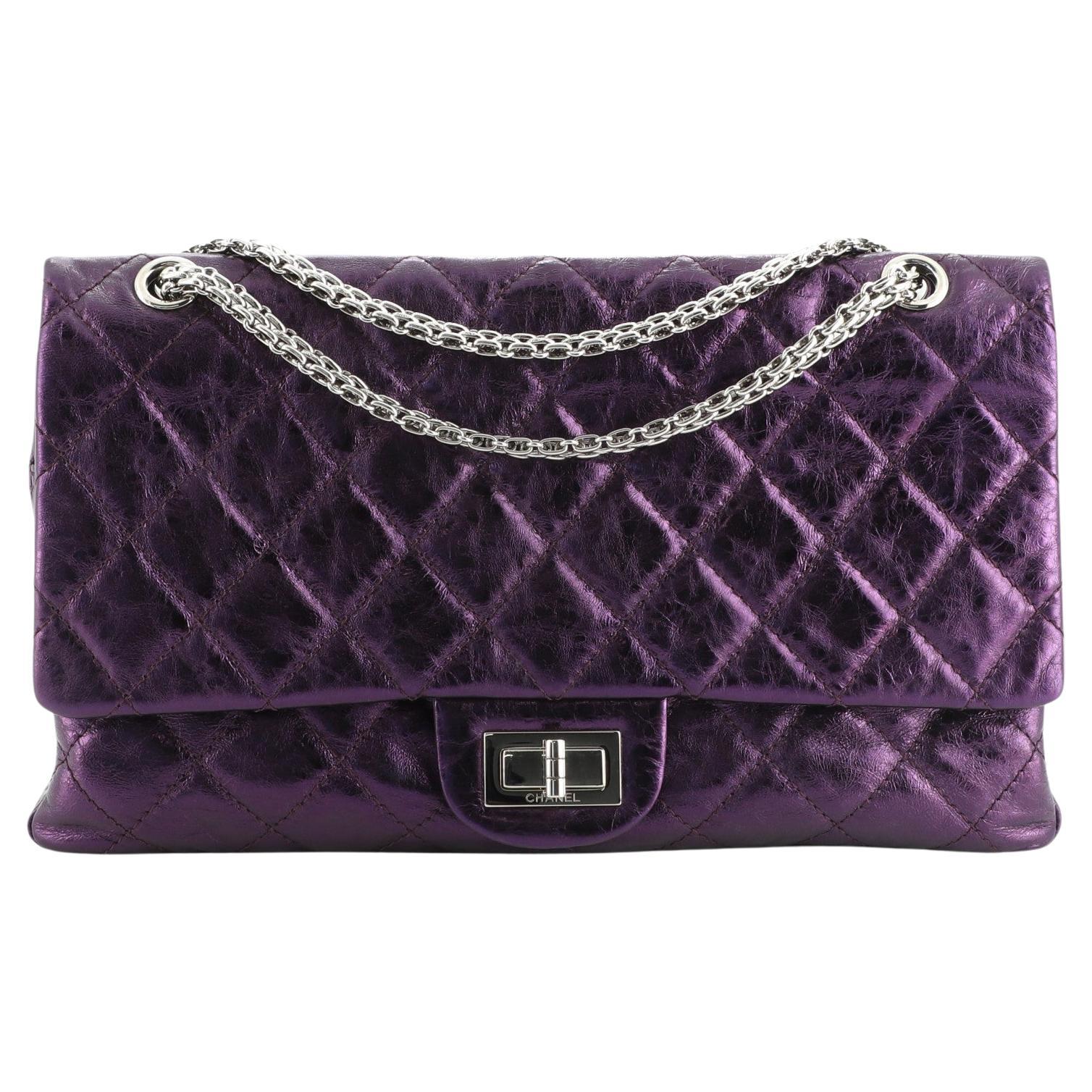 Chanel Reissue 2.55 Flap Bag Quilted Metallic Aged Calfskin 227